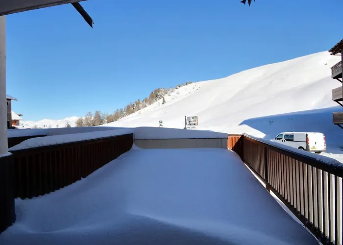 Au Pied Des Pistes Avec Terrasse - Fr-1-455-120 Апартаменты Ла-Плань